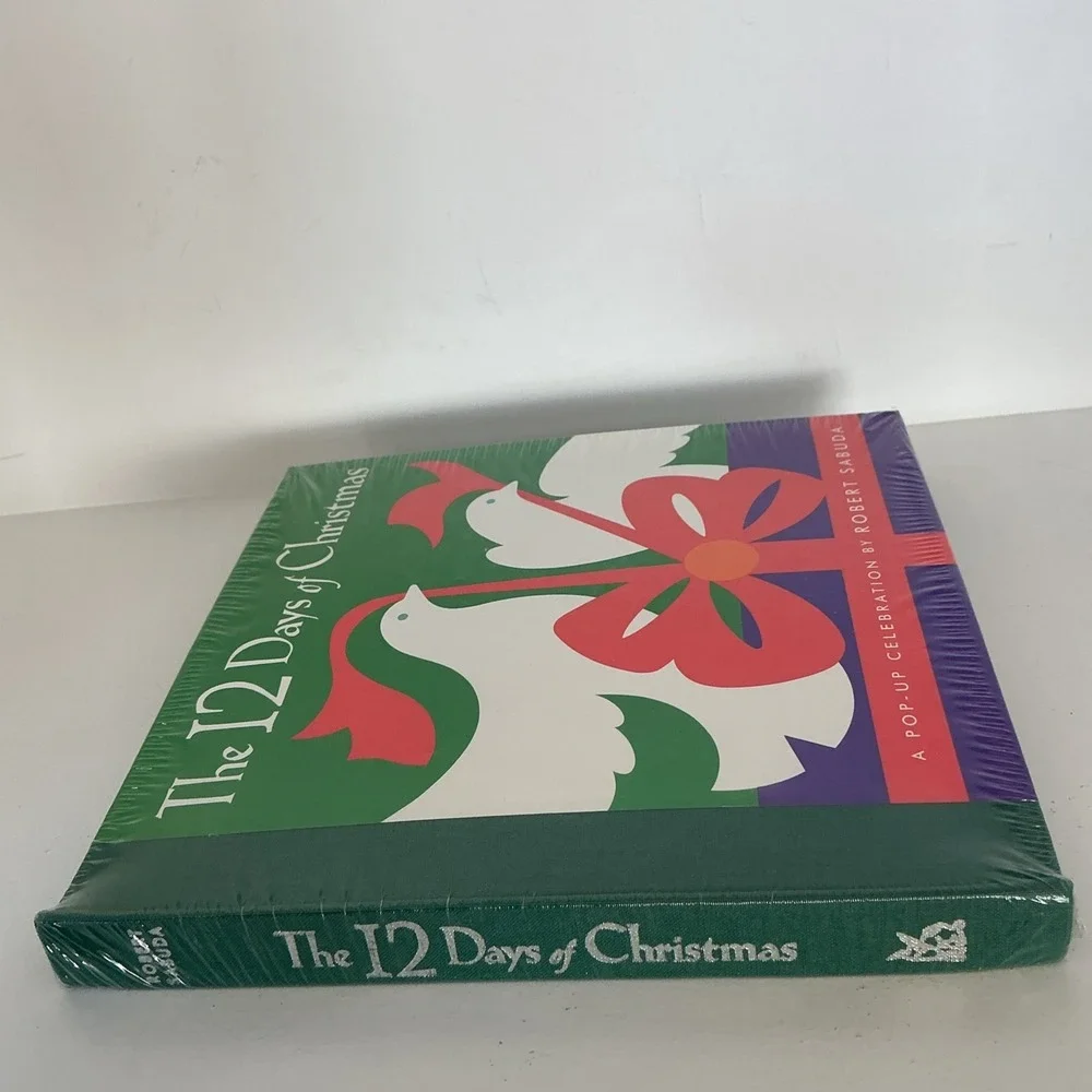 The 12 Days of Christmas Pop-Up Book Robert Sabuda Hardcover Vintage Sealed